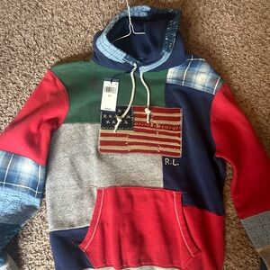 Polo Ralph Lauren Multicolor Patchwork Hoodie